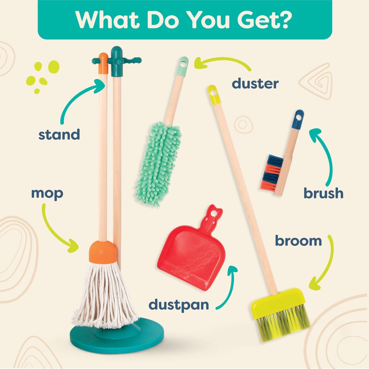 Set de Jeu d’Imitation en Bois - Image 3